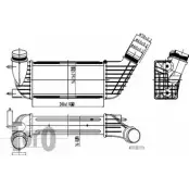 Интеркулер DEPO Citroen C8 1 (EA, EB) Минивэн 2.0 HDi 109 л.с. 2002 – 2024 ZB2 0NU 009-018-0002 K1162