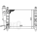 Радиатор охлаждения двигателя DEPO 3762713 IND 2VX6 016-017-0046 8OVDJD4