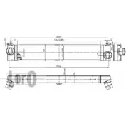 Интеркулер DEPO L1V YV5 016-018-0003 IBFMEQM Citroen Jumper 3 (250) 2006 – 2014