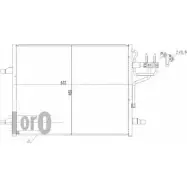 Радиатор кондиционера DEPO 017-016-0027 Ford Kuga 1 (CBV, C1) Кроссовер 2.0 TDCi 4x4 136 л.с. 2008 – 2012 P5B D4 PUR2UM