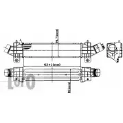 Интеркулер DEPO 3L5O4VU 017-018-0002 3763183 KV8FK S