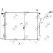 Радиатор кондиционера DEPO 3763957 TZB7E3M 019-016-0021 V46DS P