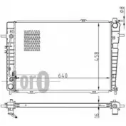 Радиатор охлаждения двигателя DEPO 3763996 TR N7I G5SP3Q 019-017-0019-B