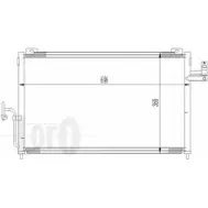 Радиатор кондиционера DEPO J11IVZM 3764708 030-016-0016 7 Y6G0DM