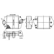 Интеркулер DEPO PRYEC3 030-018-0001 Mazda 6 (GY) 1 Универсал 2.0 DI 143 л.с. 2005 – 2007 9 H5DQ