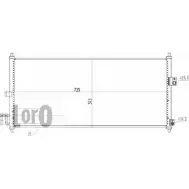 Радиатор кондиционера DEPO 4NOX 75 035-016-0027 1H7Z1YW Nissan Primera (P12) 3 Седан 1.6 109 л.с. 2002 – 2006