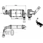 Интеркулер DEPO 037-018-0004 KF7 C0 Opel Astra (G) 2 Седан 1.7 TD (F69) 68 л.с. 1998 – 2000 R3GF8