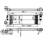 Интеркулер DEPO XW WU4R5 Renault Scenic (JM) 2 Минивэн 1.9 dCi (JM0G) 120 л.с. 2003 – 2025 RUBY0J 042-018-0002