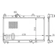 Радиатор охлаждения двигателя DEPO Toyota Yaris Verso (XP20) 1 2000 – 2005 051-017-0007-B LNA QID MKX3GB