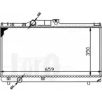 Радиатор охлаждения двигателя DEPO 7HIAZ P ZCNX 051-017-0012 Toyota Corolla (E110) 8 1995 – 2002