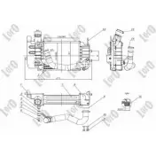 Интеркулер DEPO JAGUPQA 051-018-0001 Toyota Vitz (P130) 3 Хэтчбек 1.4 D (NLP130) 90 л.с. 2011 – 2024 EK XZ9