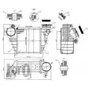 Интеркулер DEPO 053-018-0005 Volkswagen Golf 4 (1J1) Хэтчбек 1.9 TDI 150 л.с. 2000 – 2005 GD 6D4K 7BXIX