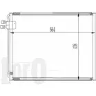 Радиатор кондиционера DEPO 19LLC L7 054-016-0011 Mercedes E-Class (S210) 2 Универсал DSS8Z7P