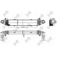 Интеркулер DEPO 054-018-0006 Mercedes C-Class (W204) 3 Седан 2.1 C 220 CDI (2002) 163 л.с. 2008 – 2014 G SS7W A4JHW