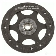 Диск сцепления SACHS 1423206199 1864 000 124 2EU4E G 4013872369577 - Изображение 2
