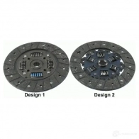 Диск сцепления SACHS 1878 600 904 384661 E BX3ZU 4013872495818 - Изображение 2