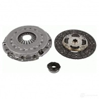 Комплект сцепления SACHS 3000950764 1H A6H Toyota Land Cruiser Prado (J150) 4 Внедорожник 3.0 D 4D (KDJ150) 173 л.с. 2009 – 2024 4013872938261