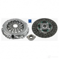 Комплект сцепления SACHS Toyota Corolla (E120) 9 Хэтчбек 1.4 D (NDE120) 90 л.с. 2004 – 2007 4013872742981 3000951440 8WF 6O