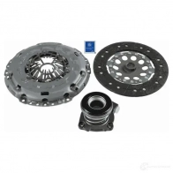 Комплект сцепления SACHS TX X0KK 4013872561506 3000990115 Opel Vectra (C) 3 Седан 3.0 CDTi (F69) 184 л.с. 2005 – 2008