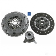 Комплект сцепления SACHS 3000990191 U5S9Z8 I 4013872618552 Volvo S40 2 (544) Седан 2.5 T5 AWD 220 л.с. 2004 – 2007