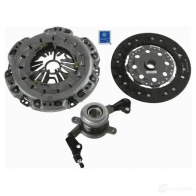 Комплект сцепления SACHS 4013872615490 Mercedes E-Class (W211) 3 Седан 2.1 E 220 CDI (2108) 170 л.с. 2006 – 2008 3000990173 DH WPS