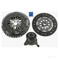 Комплект сцепления SACHS 9E6 UI 3000990184 4013872615766 Volvo S60 1 (384) Седан 2.4 D 163 л.с. 2005 – 2009