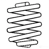 Пружина подвески SACHS 1X9Q 2W4 399357 4013872345793 997 351