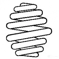 Пружина подвески SACHS Volkswagen Transporter (T4) 4 Автобус 2.5 TDI Syncro 102 л.с. 1996 – 2003 KO XY7BV 4013872343706 996 485