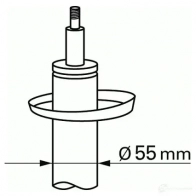 Амортизатор SACHS 311 013 4013872470167 9 TXNGLG Volkswagen Jetta 5 (A5) 2006 – 2011