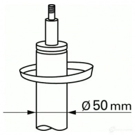 Амортизатор SACHS 42 AW0 400 050 4013872706075 Audi A3 (8P) 2 2003 – 2012