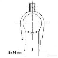 Амортизатор SACHS 200 054 Renault Laguna 1 (B56, K56) 1994 – 2001 Q 76ZGJ0 4013872140480