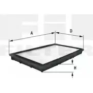 Салонный фильтр FIL FILTER Q40 MU CJEZWQ HC 7021 3787179