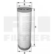 Воздушный фильтр FIL FILTER VOKLPDM 3787674 R LJ9BHF HP 2528