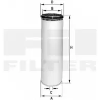 Воздушный фильтр FIL FILTER VB0G 1Z 3787779 0UTGGBY HP 400