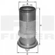 Воздушный фильтр FIL FILTER L9183 E HP 4093 K 3787800 YR0MS5B