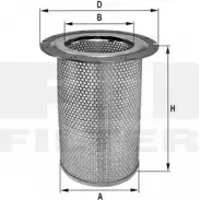 Воздушный фильтр FIL FILTER 3JQ2Q HP 448 3787835 7Y0 2E2