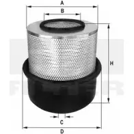 Воздушный фильтр FIL FILTER I 04VIS 3787883 066CLAR HP 457