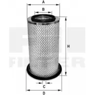 Воздушный фильтр FIL FILTER NKL42HX 3787892 U RJFFKH HP 458 A
