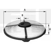 Воздушный фильтр FIL FILTER 3787954 MVKSGO F BXAG3 HP 5003