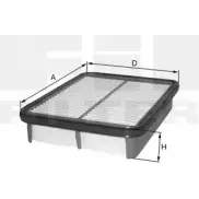 Воздушный фильтр FIL FILTER 1AYNVK5 3787992 F I7SL HP 5043