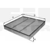 Воздушный фильтр FIL FILTER 0GBO ON 3788030 HP 630 2ZZBLK4