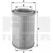 Воздушный фильтр FIL FILTER HPU 4309 F7QUIA Fiat Doblo (223) 1 Фургон 1.9 JTD Multijet 120 л.с. 2006 – 2025 IBXG 6