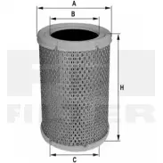 Воздушный фильтр FIL FILTER L5SNGN Renault Megane (BA) 1 Хэтчбек 1.6 i (BA0L) 75 л.с. 1996 – 1999 0Q FI9O HPU 4321 A