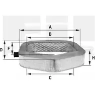 Воздушный фильтр FIL FILTER R4Y6A4 V HPU 4336 3788231 T2RVW68