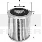 Масляный фильтр FIL FILTER LHYK5V M 3KT7GC ML 1449 3788507