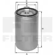 Топливный фильтр FIL FILTER 8B3EBP 3788726 62A 1M ZP 3037 AF