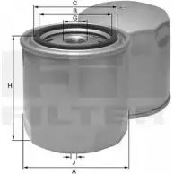 Топливный фильтр FIL FILTER KZQAL C 3788809 ZP 3159 FMB TO1OI