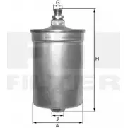 Топливный фильтр FIL FILTER 1VVRU Mercedes E-Class (W124) 1 Седан 5.0 E 500 (1236) 320 л.с. 1993 – 1995 K3BK Y ZP 8032 FM