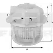 Топливный фильтр FIL FILTER VIEW UO 3789116 ZP 8064 FP STPPFS1