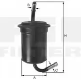 Топливный фильтр FIL FILTER Kia Pride (DA) 1 Хэтчбек 1.3 73 л.с. 1994 – 1997 SPZAM Y ZP 8067 FM IMHPC8J